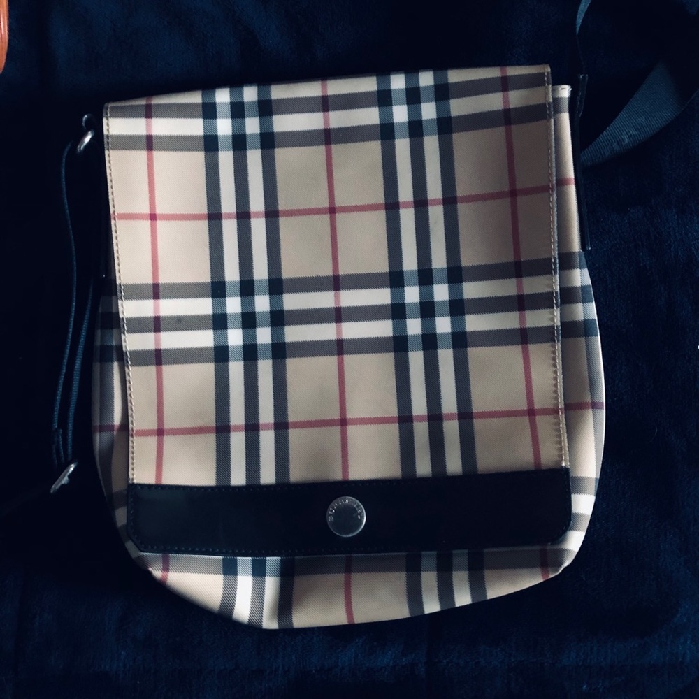 BURBERRY vintage check purse